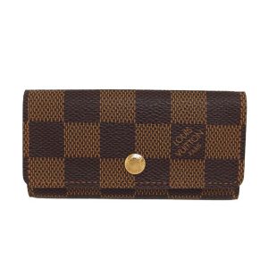 01363 1 Louis Vuitton Porte Tresor Etuy Papier Tri FWallet Brown