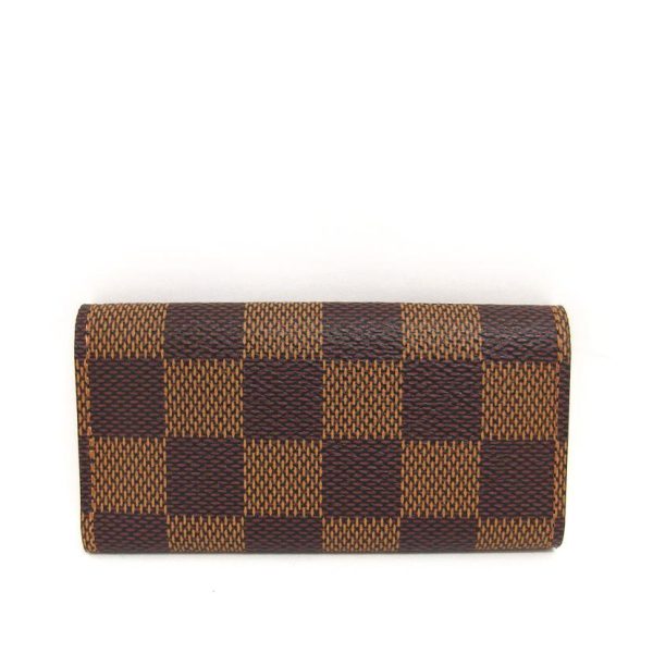 01363 2 Louis Vuitton Multicle Damier Key Holder Brown