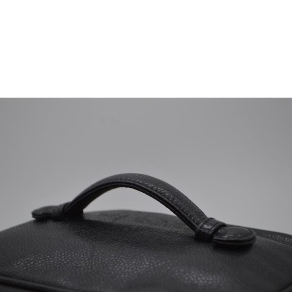 01363 4 Chanel Caviar Vanity Bag Black