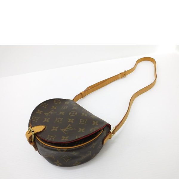 01384 3 Louis Vuitton Tamblanc Monogram Shoulder Bag Brown