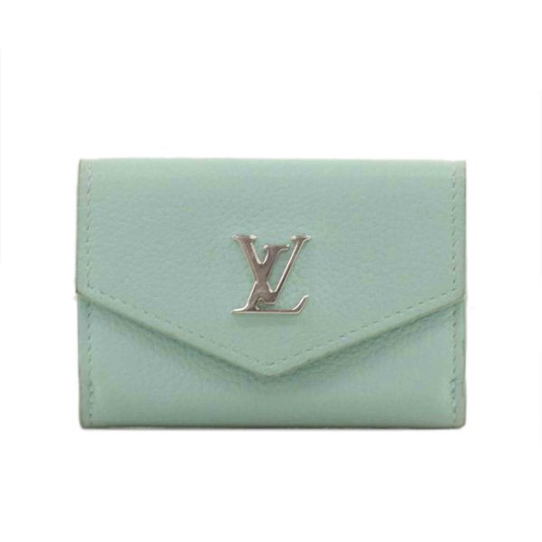 01399 1 Louis Vuitton Portefeuille Lock Mini Wallet Noir