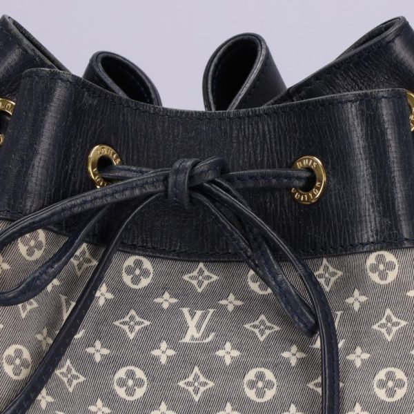 01407 8 Louis Vuitton Noe Monogram Mini Bucket Bag Brown