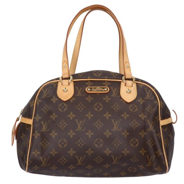 01421 1 Louis Vuitton Montorgueil Monogram Tote Bag Brown