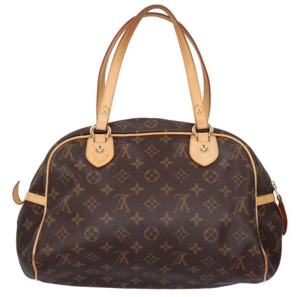 01421 2 Louis Vuitton Montorgueil Monogram Tote Bag Brown