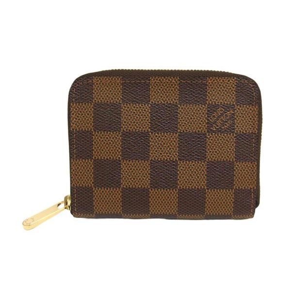 01448 1 Louis Vuitton Zippy Coin Purse Damier Wallet Ebene