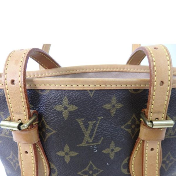 01537 8 Louis Vuitton Petit Baguette PM Monogram Bag