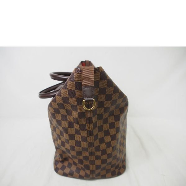 01592 4 Louis Vuitton Greenwich PM Bag Damier Ebene Brown