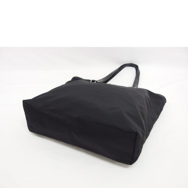 01599 3 Prada Nylon Tote Bag Black