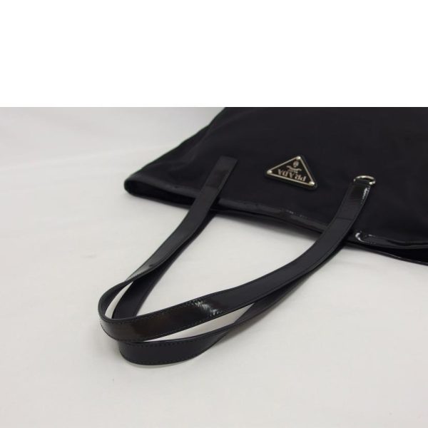 01599 4 Prada Nylon Tote Bag Black