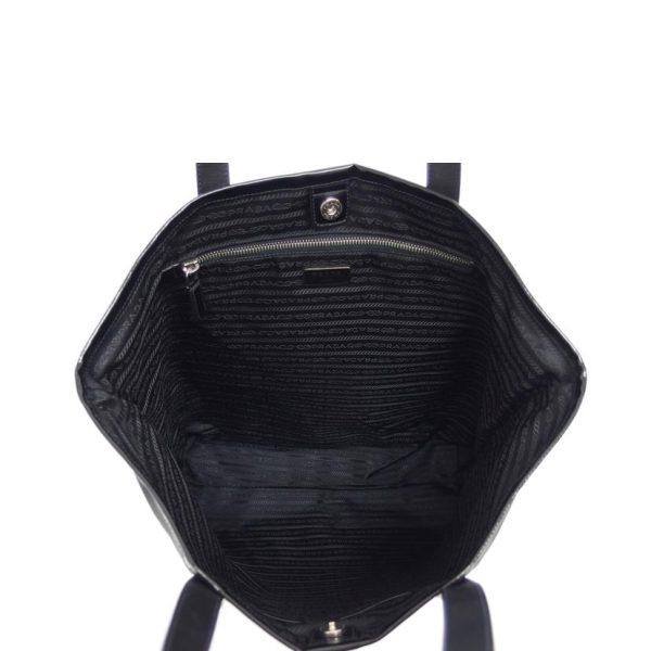 01599 5 Prada Nylon Tote Bag Black