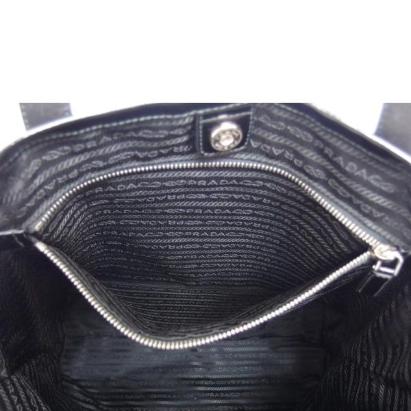 01599 6 Prada Nylon Tote Bag Black