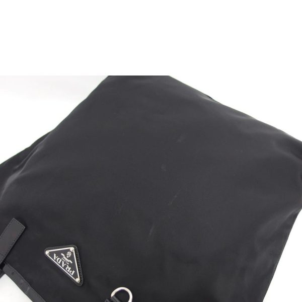 01599 7 Prada Nylon Tote Bag Black