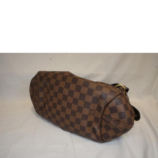 01608 3 Louis Vuitton Sistine Damier Shoulder Bag Brown