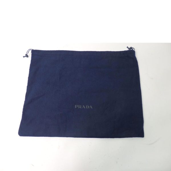 01634 7 PRADA Prada Saffiano Nylon Shoulder Bag Black