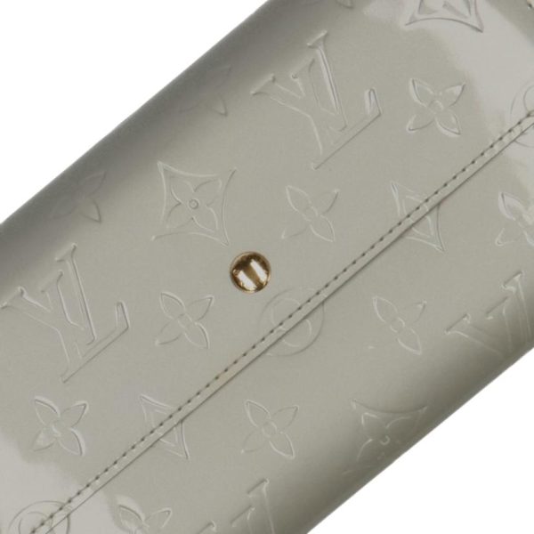 01666 3 Louis Vuitton Tresor International Wallet Vernis Gris