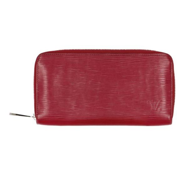 01703 1 Louis Vuitton Zippy Wallet Epi Fuchsia