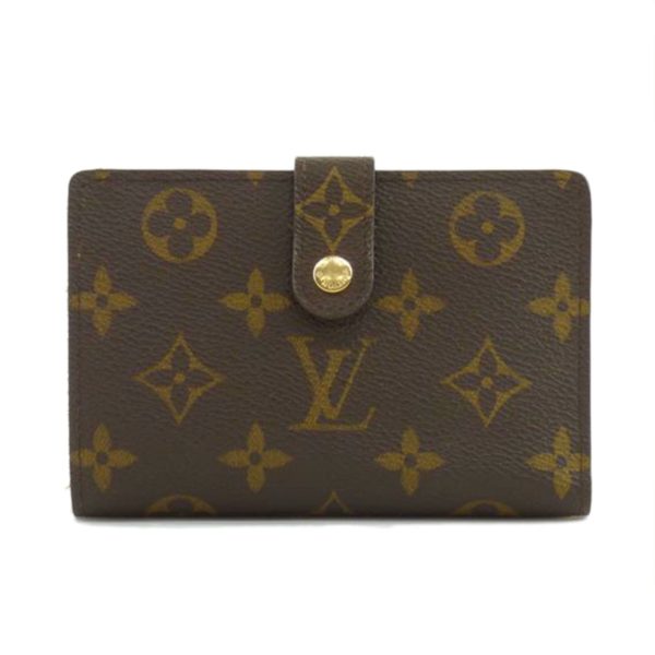 01767 1 Louis Vuitton Portefeuil Veinois Monogram Wallet Brown