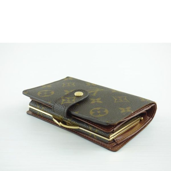 01767 3 Louis Vuitton Portefeuil Veinois Monogram Wallet Brown