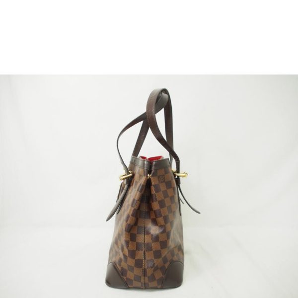 01776 3 Louis Vuitton Hampstead MM Bag Damier Ebene Brown