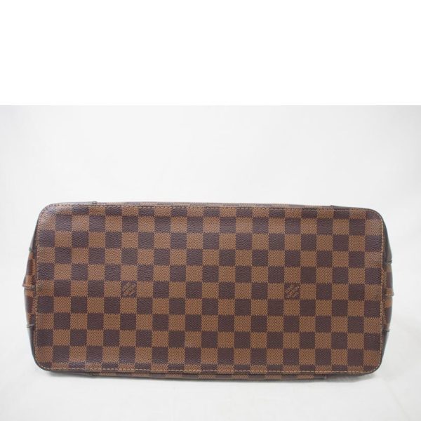 01776 9 Louis Vuitton Hampstead MM Bag Damier Ebene Brown