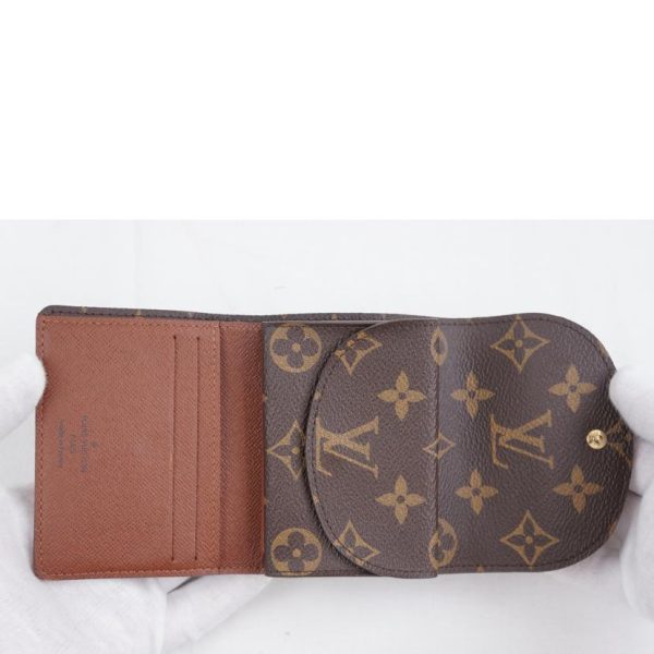 01875 4 Louis Vuitton Portefeuil Hélène Monogram Brown