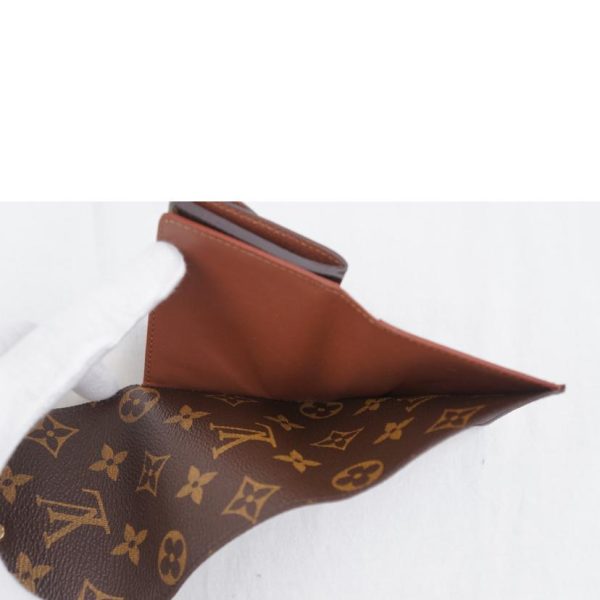 01875 6 Louis Vuitton Portefeuil Hélène Monogram Brown