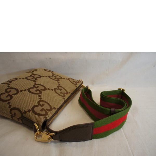 01899 4 Gucci Jumbo GG Messenger Bag