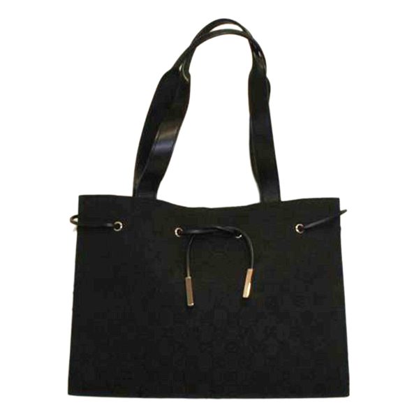 01921 1 Gucci GG Canvas Black Handbag