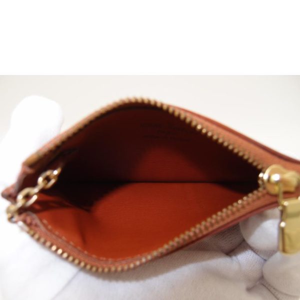 01931 5 Louis Vuitton Pochette Cle Epi Key Holder Kenya Brown