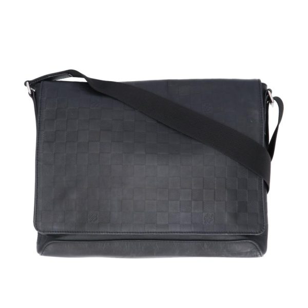 01936 1 Louis Vuitton District MM Damier Body Bag Black