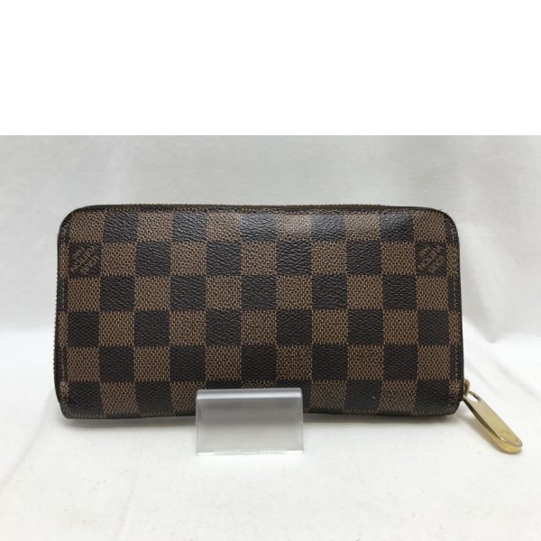 01940 1 LOUIS VUITTON Zippy Wallet Damier Brown