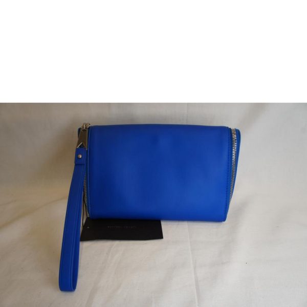 01967 2 Bottega Veneta Organizer Pouch Blue