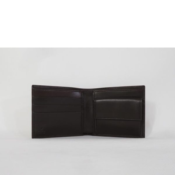 02087 5 Gucci Bifold Wallet Black