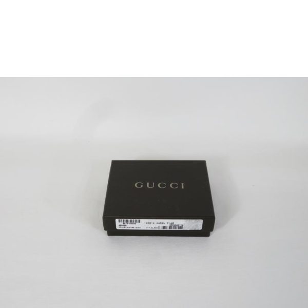 02087 7 Gucci Bifold Wallet Black