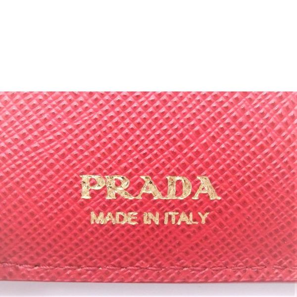 02198 4 PRADA Prada Vitello Move Compact Wallet Black