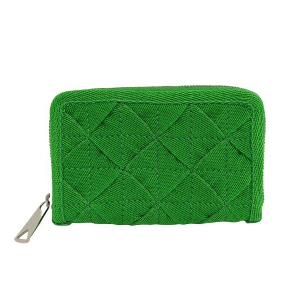 02247 1 Bottega Veneta Intrecciato Coin Case Green