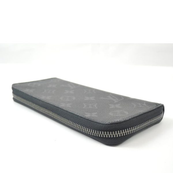 02263 3 Louis Vuitton Zippy Wallet Vertical Monogram Eclipse