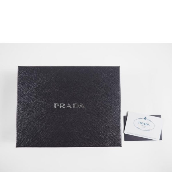 02330 9 PRADA Prada Neck Pouch Bag Black