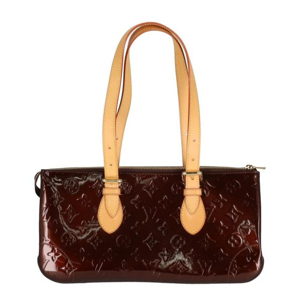 02443 1 Louis Vuitton Rosewood Avenue Bag Vernis Amarant Red