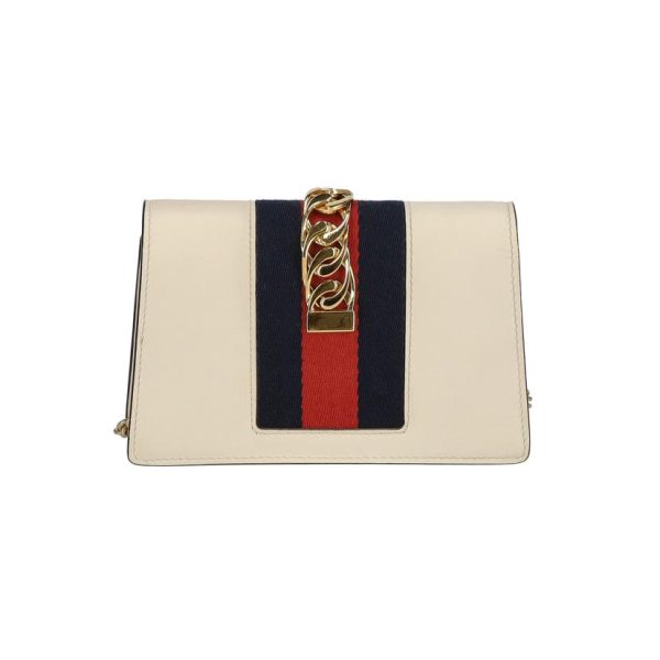 02468 2 Gucci Sylvie Shoulder Bag Creme