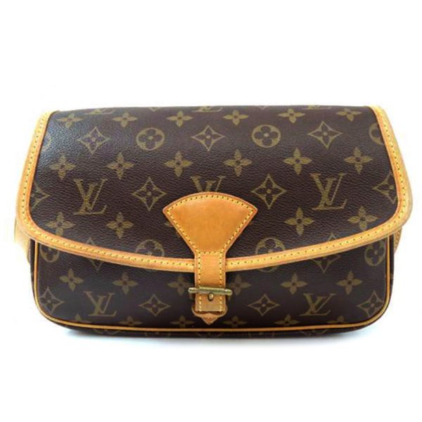 02621 1 Louis Vuitton Sologne Bag Monogram Brown