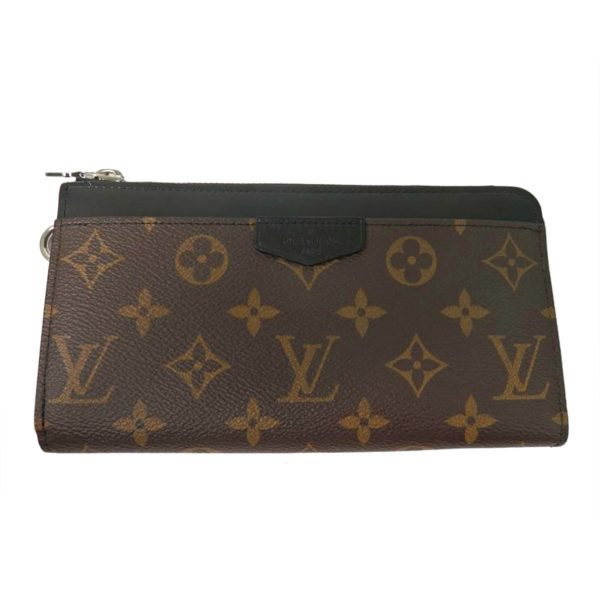 02631 1 Louis Vuitton Zippy Dragonne Wallet Monogram Macassar