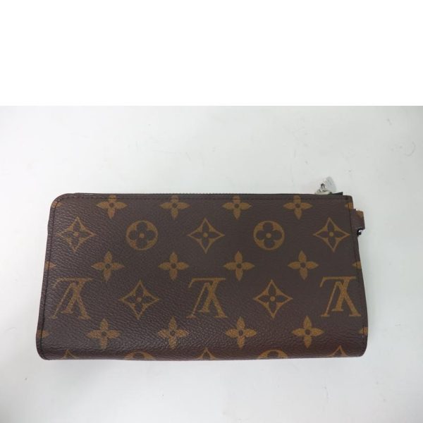 02631 2 Louis Vuitton Zippy Dragonne Wallet Monogram Macassar