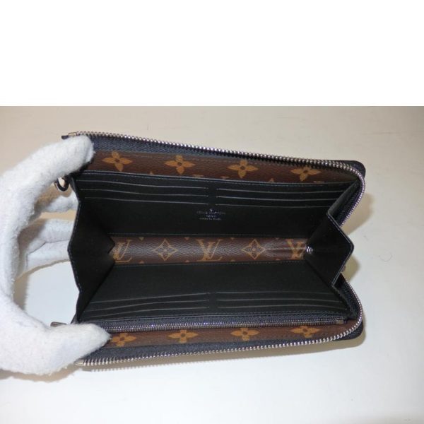 02631 4 Louis Vuitton Zippy Dragonne Wallet Monogram Macassar