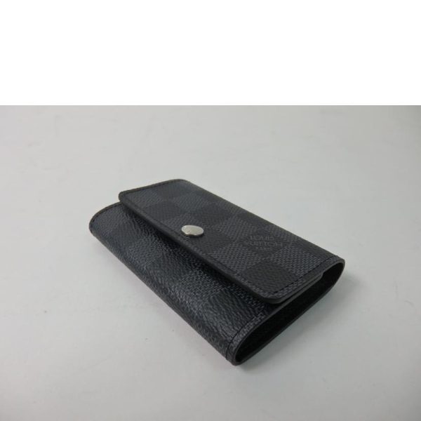 02679 3 Louis Vuitton Multicle 6 Key Holder Graphite