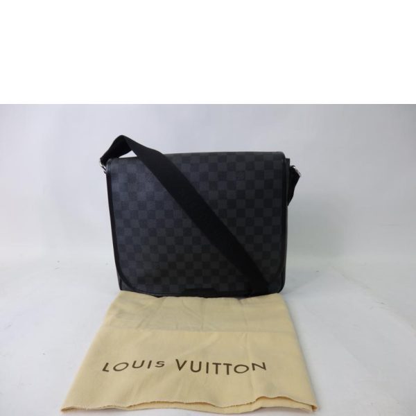 02718 8 Louis Vuitton Daniel MM Damier Bag Graphite