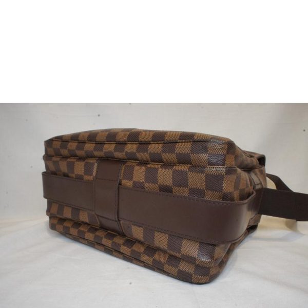 02742 3 Louis Vuitton Naviglio Damier Shoulder Bag Brown