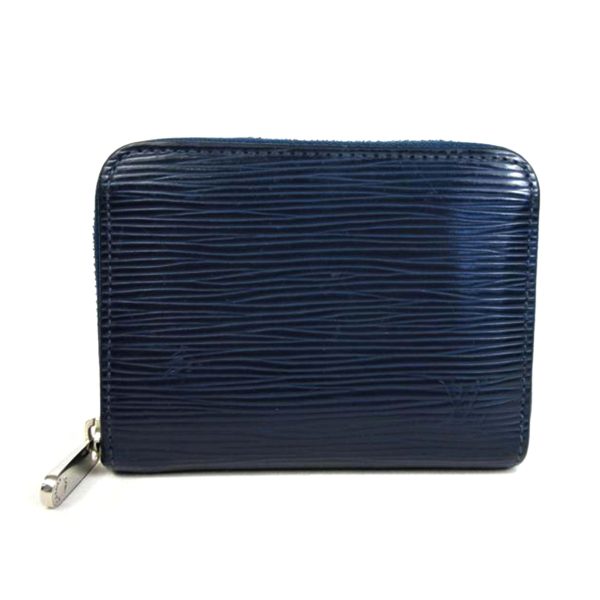 02802 1 Louis Vuitton Zippy Coin Purse Epi Saphir Blue