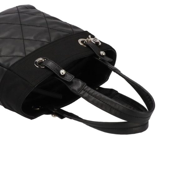 02823 3 Chanel Paris Biarritz Tote Black