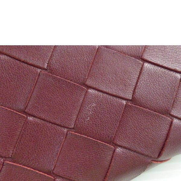 02853 7 Bottega Veneta Intrecciato Leather Long Wallet